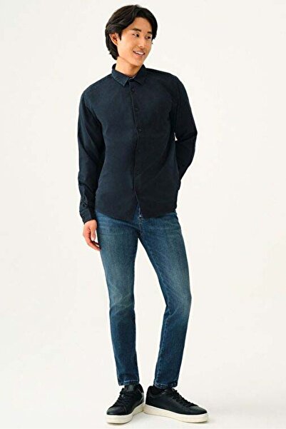 Loft Ανδρικό πουκάμισο Navy Blue Lf2036766