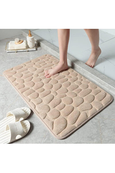 Zippi Anti-slip bath mat, polyester and memory foam, quick drying, size 60 x 40 cm