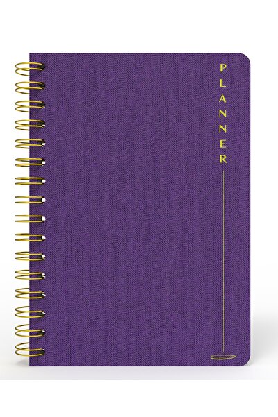 Meli Melek Melimelek Planner Purple (Paperback) - Ceyda Düvenci
