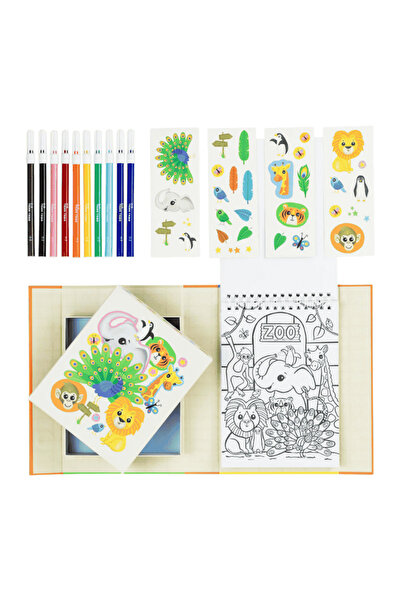 TIGER TRIBE Coloring Set - Zoo