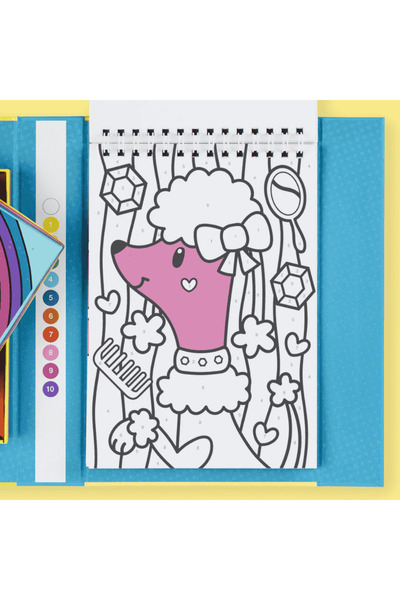 TIGER TRIBE Painting by Numbers - Rainbow Garden