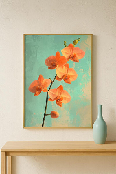 Tuba Decor Tablo dintr-o singură bucată cu rame din lemn pentru sufragerie, s...