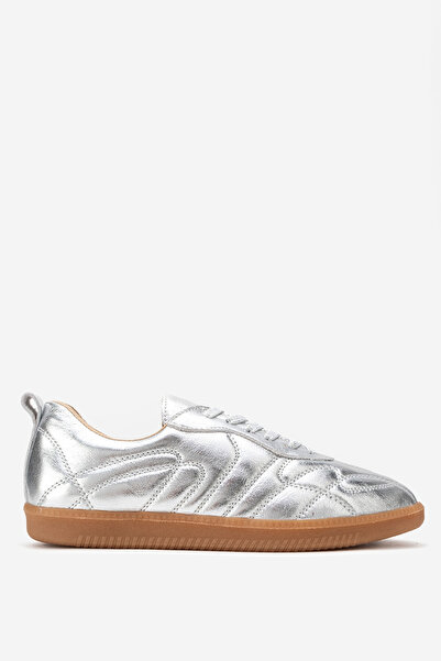 Dericlub Women's Flat Sole Lace-Up Sneakers Real Leather Rc Zenit