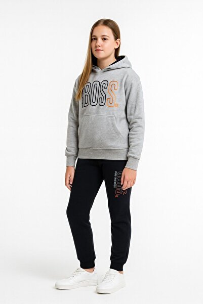 STITCH by MH Girls' Athleisure Hoodie & Joggers Tracksuit Set