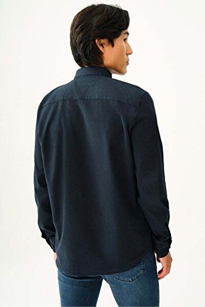 Loft Ανδρικό πουκάμισο Navy Blue Lf2036766