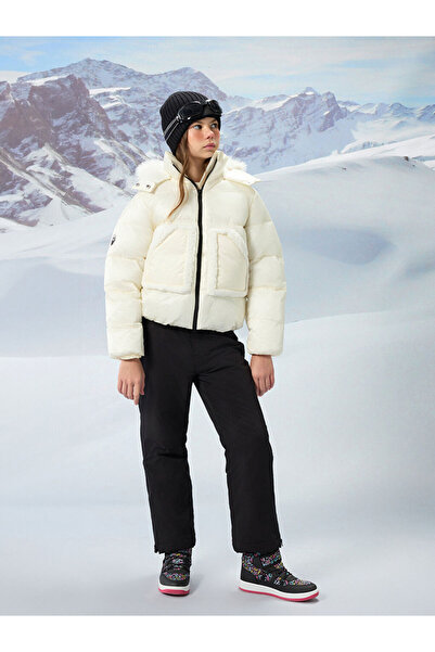 LC Waikiki artı-store'den Siyah Su İtici Kız Çocuk Kayak Pantolonu