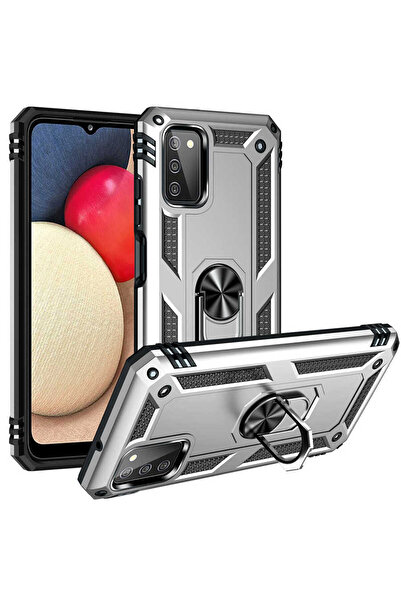 zore غطاء حماية لهاتف جالاكسي A03S من MRSA طراز فيجا - رمادي