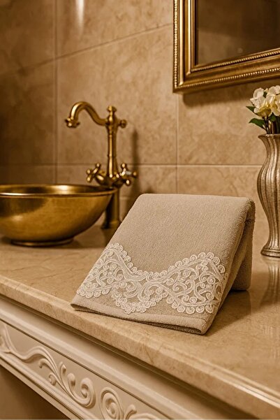 Modares Store Şaina Hand Towel Daily Dowry Velvet 50X90