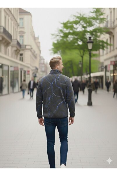 Modayıldızlar Milano Anthracite Standard Fit Non-Pilling Cold-Proof Fleece Sweatshirt 2026