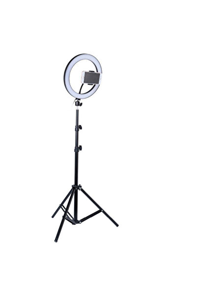 Cosmeticos Inel luminos, lampă circulară LED de 26 cm, cu trepied de 210 cm, ...