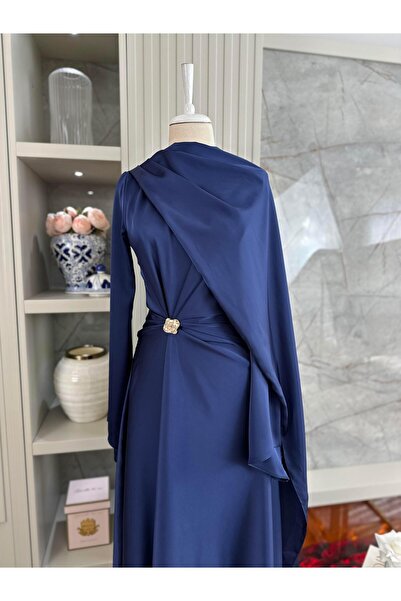 YuSeM Carlie Abiye Lacivert