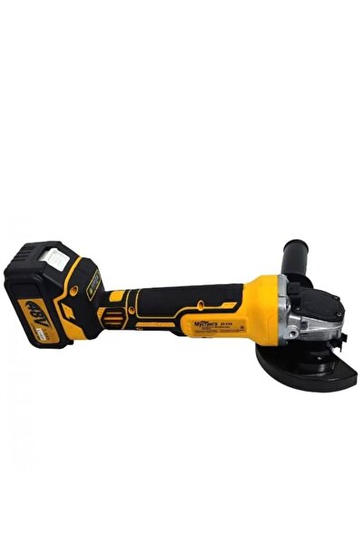 hoffmans Durable Professional Angle Grinder - Flex with 2 batteries 48V, 5 Ah, Disc Diameter 125 mm, 8100