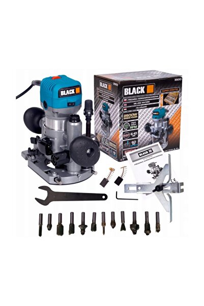 BLACK Freza Oberfreza Lemn 2500W