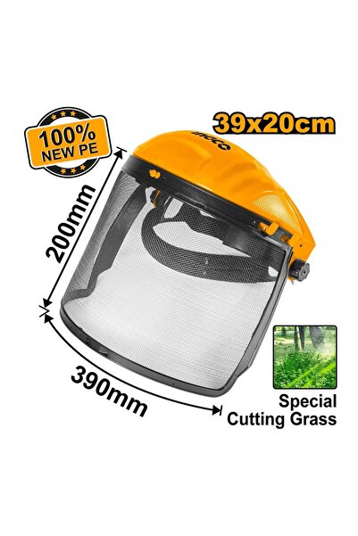 Bervas ΜΆΣΚΑ ΜΕ ΠΡΟΣΤΑΣΊΑ ΠΡΟΣΏΠΟΥ-ΣΊΤΑ 39X20CM INGCO