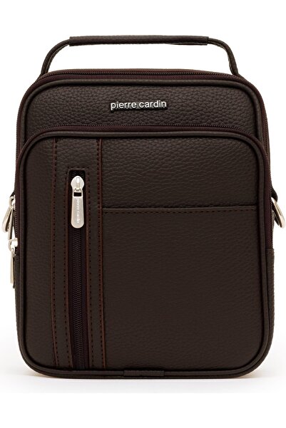 Pierre Cardin Unisex Brown Portfolio Bag Handbag 01Pc001423-Kh