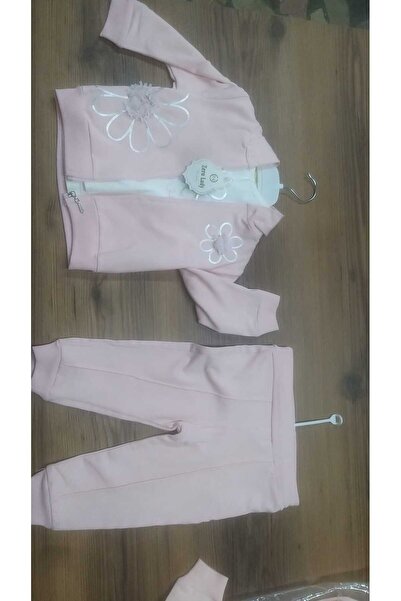 Uslukids Zippered Hooded Embroidered 3-Piece Boys' Tracksuit New Season