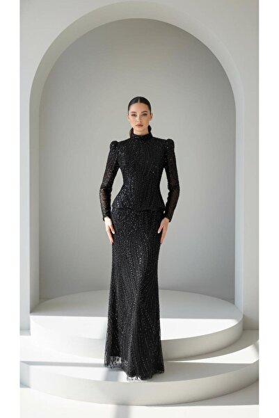 YuSeM İsabella Abiye Siyah