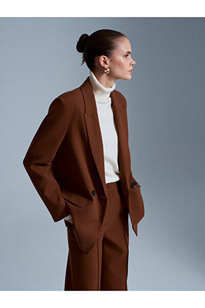 Dilvin 60767 Blazer Jacket-Tile