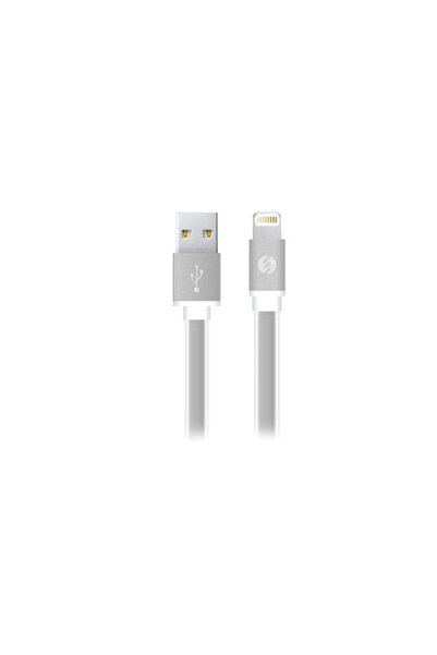 S-LINK SW-C601 0.2m 2A iPhone Lightning Beyaz Şarj Kablosu