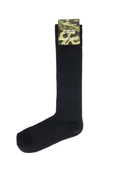 Line Smart Συσκευασία με 6 ανδρικές βαμβακερές πετσέτες μαλακές ποιοτικές αναπνέουσες μακριές κάλτσες στρατού