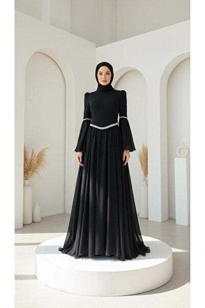 YuSeM Zehra Abiye Siyah