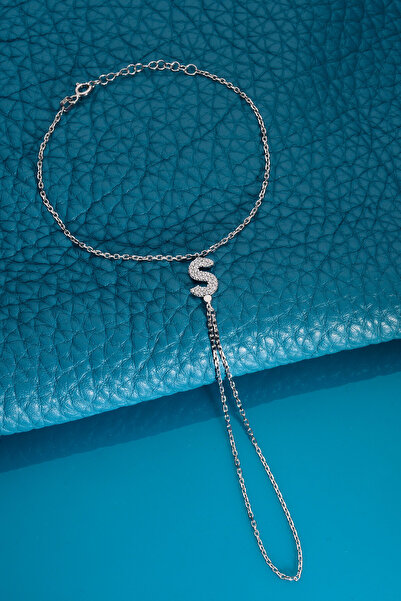 innuendo jewelery 925 AYAR GÜMÜŞ ÜZERİ ALTIN KAPLAMA Ş HARFLİ ŞAHMERAN