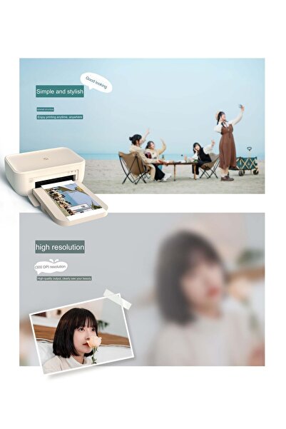 HPRT Wireless Photo Printer 4x6 Inch Thermal Dye Sublimation Bluetooth WiFi AR Video Passport Picture