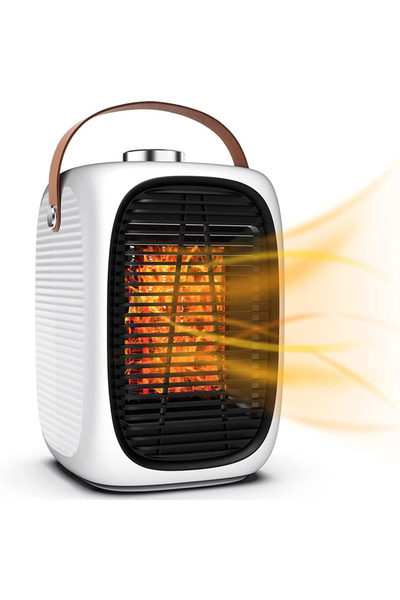 Maxingrui مدفأة صغيرة 1200W تسخين فوري 3 ثوانٍ - هادئة للمكتب والغرفة في السع...