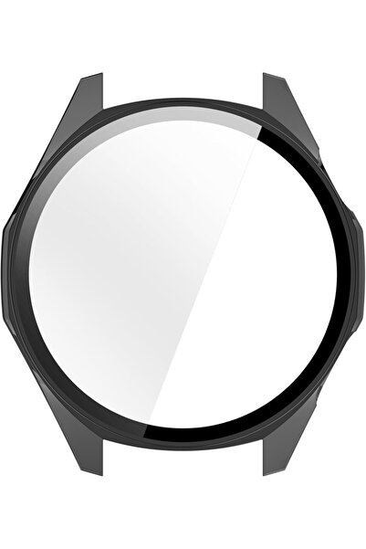 UnDePlus Huawei Watch Gt 6 46mm Hard Pc Case and Screen Protector Without Writing Watch (Not Pro)