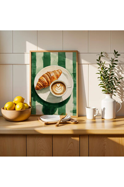 Tuba Decor Tablo dintr-o singură bucată cu rame din lemn pentru sufragerie, s...