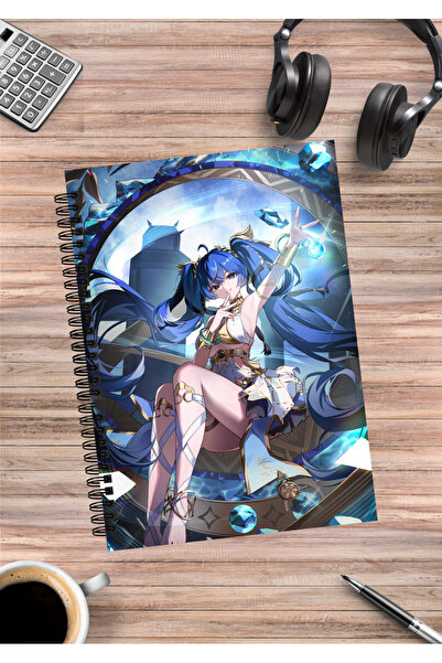 mertfigur Wuthering Waves anime spiralna sveska A5 (50 listova)