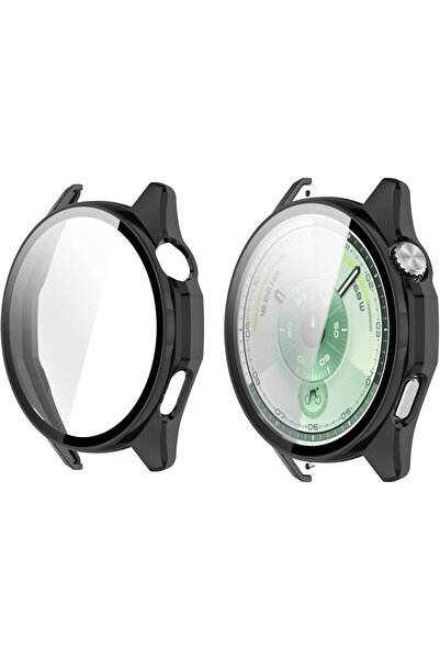 UnDePlus Huawei Watch Gt 6 46mm Hard Pc Case and Screen Protector Without Writing Watch (Not Pro)