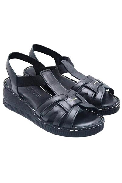 Venüs 24028801Y Women's Sandals Shoes Black Ch