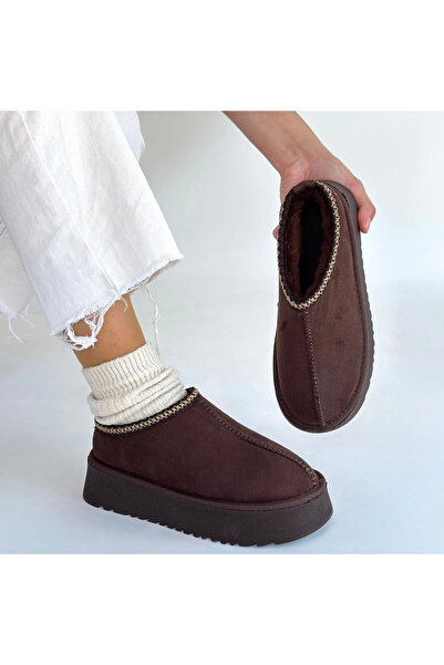 ZENGEZUR MALL Sptrns Foyk Brown Suede Boots (152407) (Size: 37)