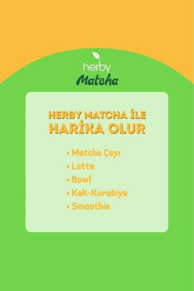 Herby Premium Matcha Mango Flavored 2-Pack
