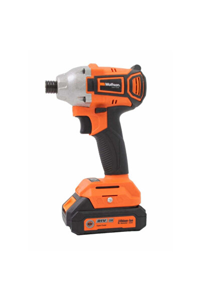 Wolfson Cordless Impact Driver - 21V-2.0Ah, 2 Batteries, Hex 1/4