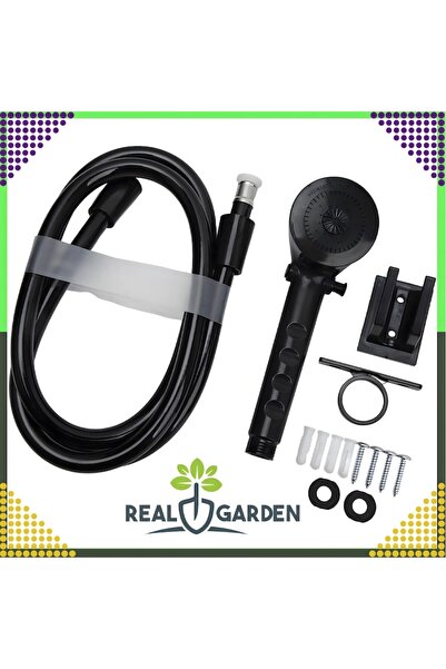 Optim Solution Portable Shower Set for Caravan, Camping, Boats - 1.5m Hose, Mounting Kit Included