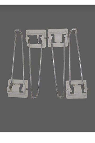 MGK Akkayahome 4 adet klitili katlanır yer sofrası - laptop sehpası ayağı (vidalı)