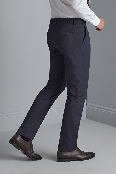 İgs Синій Regular Fit Зручний крій Нормальний пояс Прямі штани