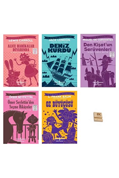 TÜRKİYE İŞ BANKASI KÜLTÜR YAYINLARI İş Çocuk Klasikleri 8-13 Yaş Alice Deniz ...