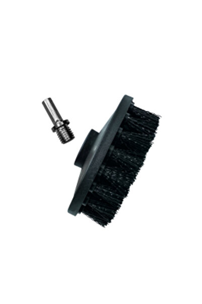 ADBL Twister Medium 125 mm Textile Brush with Drill Adapter