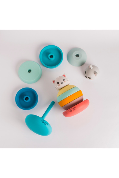 Pitikot Animal Stacking Toy – Educational Set With Colorful Pieces