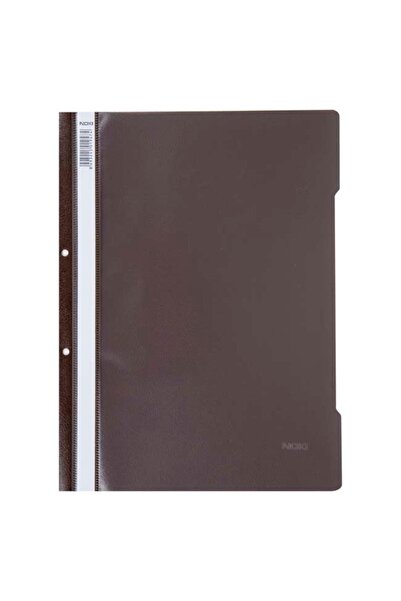 Noki Set of 50 plastic folders with rails and perforations, Noki, A4, various colors