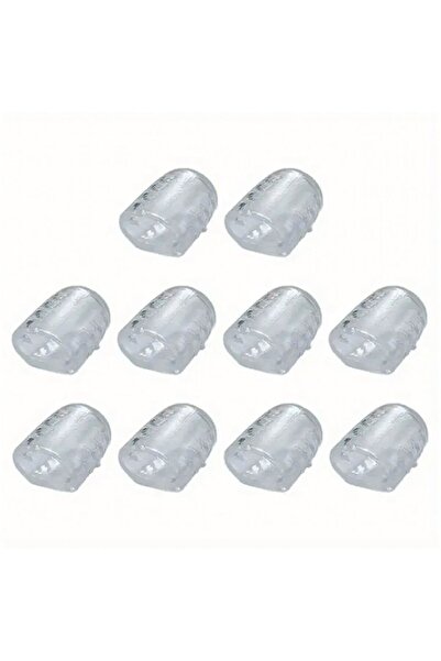 Optim Solution Set of 10 Silicone Protective Separators for Fingers and Toes, Against Calluses, Blisters, Irritatio
