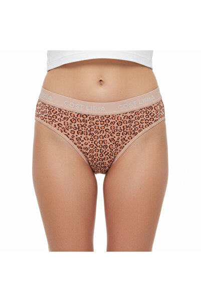 GOST LİRİA Gost Liria- Leopard Desenli Kadın Slip Külot