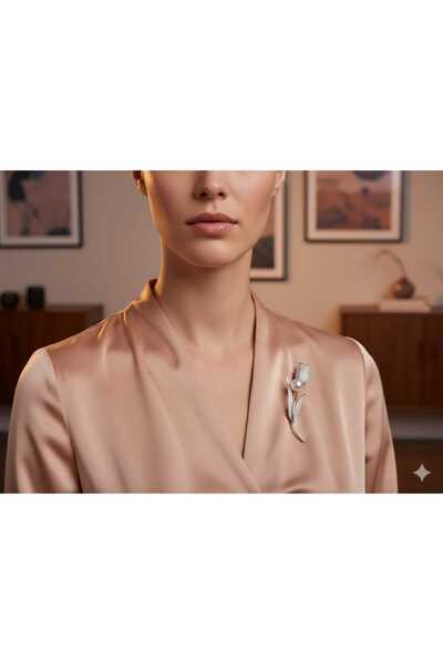 FOR YOU TAKI by Ezgi İNCİLİ LALE BROŞ