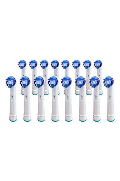 KOMA NK08 - Set of 16 replacement heads compatible with Braun Oral-B PRECISIO...