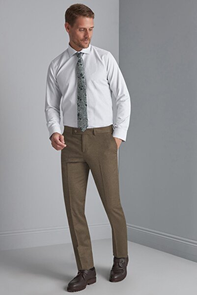 İgs Бежеві штани Regular Fit, зручний крій, нормальний пояс, прямий крій