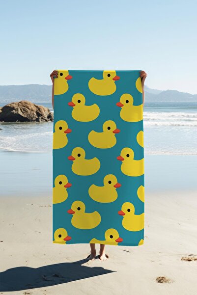 Dolce Mariee Digital Printing Beach Sea Towel Duck Patterned Peshtamal Hvl0210