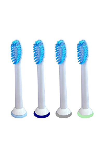 KOMA NK04 - Capete de schimb compatibile cu Philips Sonicare SENSITIVE HX614X, 4 buc